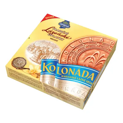 Opavia Kolonáda lázeňské oplatky vanilkové 195g