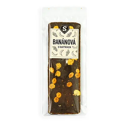 Banánová tyčinka s rakytníkem váha 1kg (20x 50g)