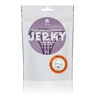 Timba fantastic mushroom jerky pepř a mořská sůl váha 35g