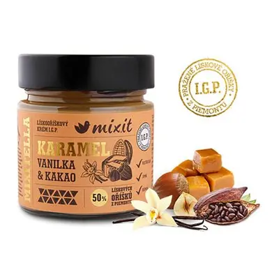 Mixitella Premium lískový oříšek z Piemontu s karamelem váha 200g