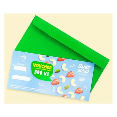 Dárkový voucher 500 Kč