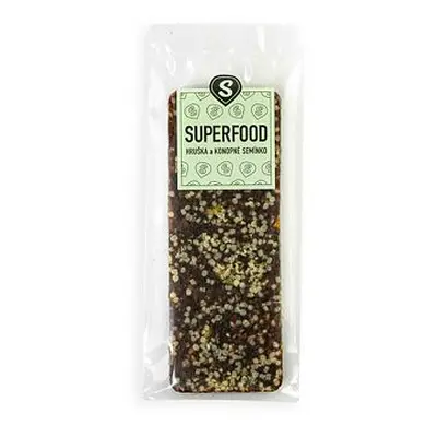 Superfood tyčinka hruška a konopné semínko váha 1kg (20x 50g)