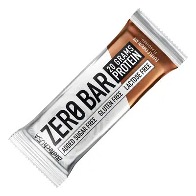 BioTech USA Zero Bar 50 g čokoláda-karamel