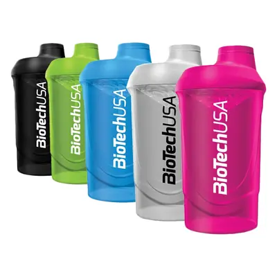 BioTech USA Shaker WAVE 600 ml bílá