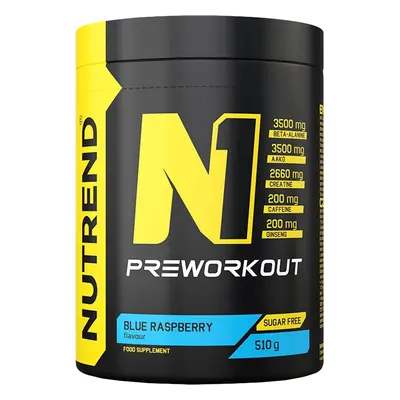 Nutrend N1 Pre-Workout 510 g černý rybíz