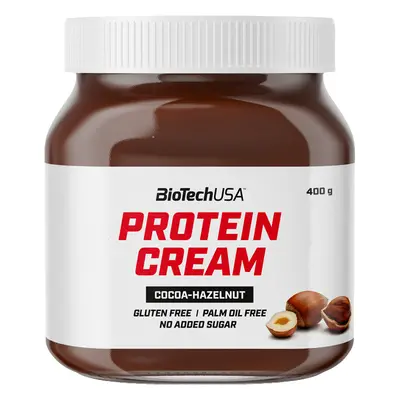 BioTech USA Protein Cream 400 g bílá čokoláda