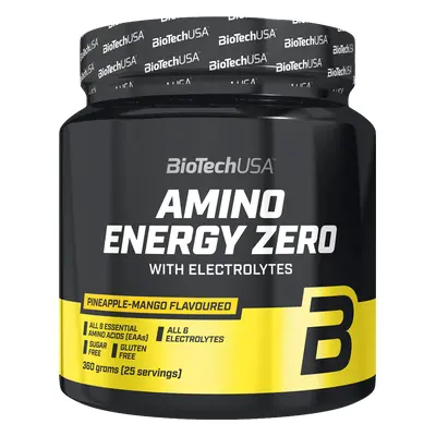 BioTech USA Amino Energy Zero with Electrolytes 360 g broskvový ledový čaj