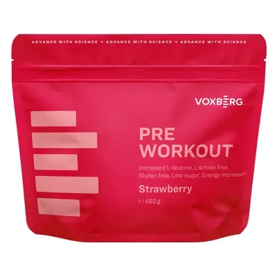 Voxberg Preworkout 480 g jahoda