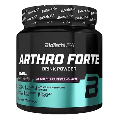 BioTech USA Arthro Forte 340 g černý rybíz