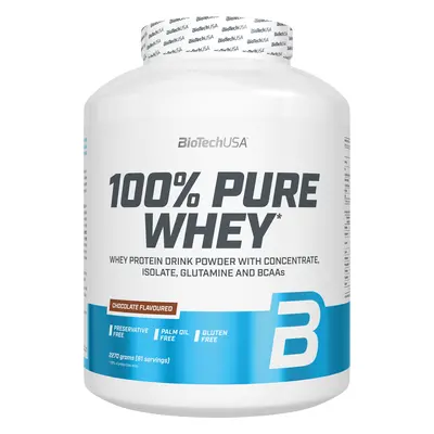 BioTech USA 100% Pure Whey 2270 g černá sušenka