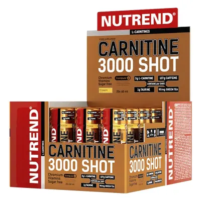 Nutrend Carnitine 3000 Shot 20 x 60 ml pomeranč