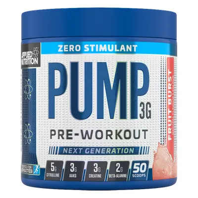 Applied Nutrition Pump 3G Zero Stimulant 375 g ledově modrá malina