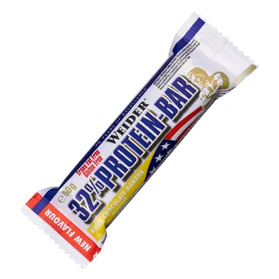 Weider 32% Protein Bar 60 g bílá čokoláda-banán