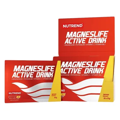 Nutrend Magneslife Active Drink 10 x 15 g pomeranč