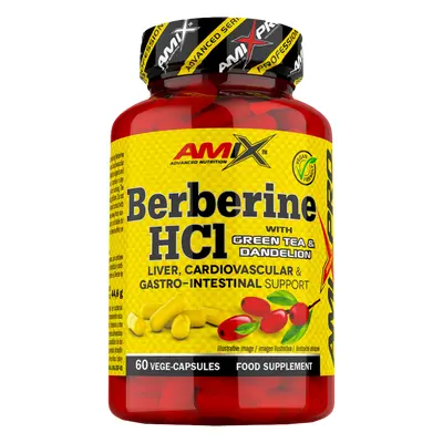 Amix Berberine HCl 60 kapslí