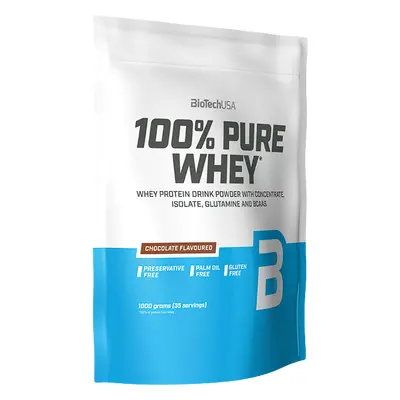 BioTech USA 100% Pure Whey 1000 g čokolada-arašídové máslo