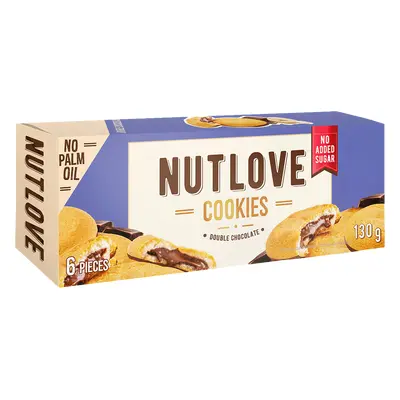 ALLNUTRITION NUTLOVE Cookies 130 g dvojitá čokoláda