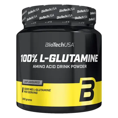 BioTech USA 100% L-Glutamine 240 g