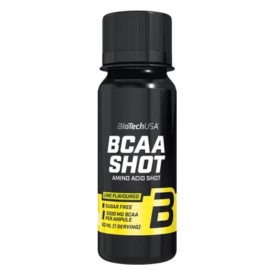 BioTech USA BCAA Shot 20 x 60 ml limetka