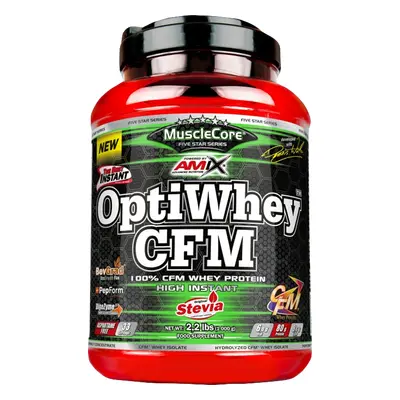 Amix OptiWhey CFM 1000 g bílá čokoláda