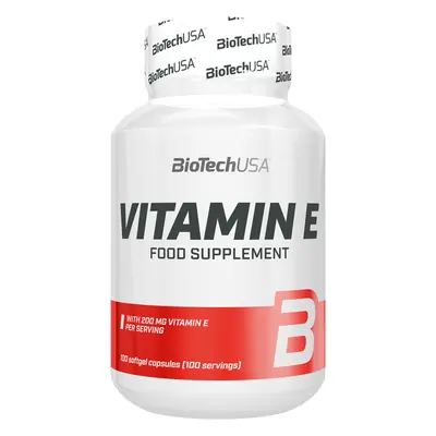 BioTech USA Vitamin E 100 kapslí