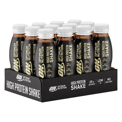 Optimum Nutrition Optimum High Protein Shake BOX 12 x 330 ml čokoláda