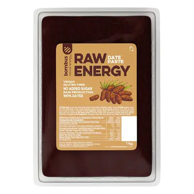 Bombus Raw Energy Datlová Pasta 1000 g datle