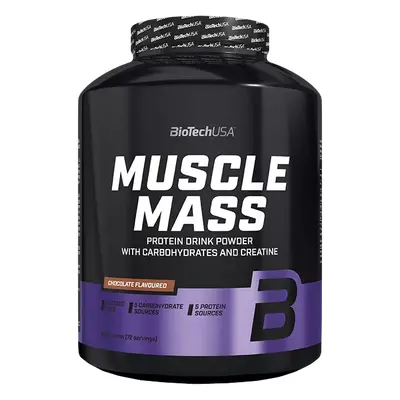 BioTech USA Muscle Mass 4000 g vanilka