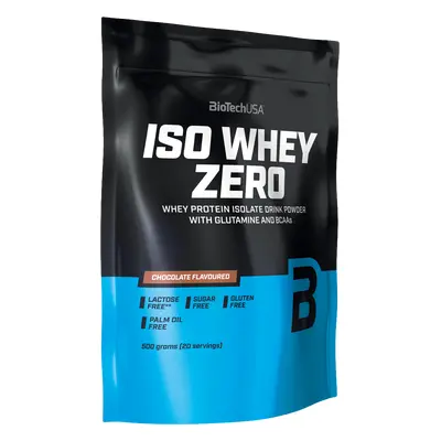 BioTech USA Iso Whey Zero 500 g lískový ořech