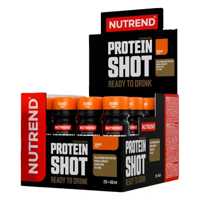 Nutrend Protein Shot 20 x 60 ml pomeranč