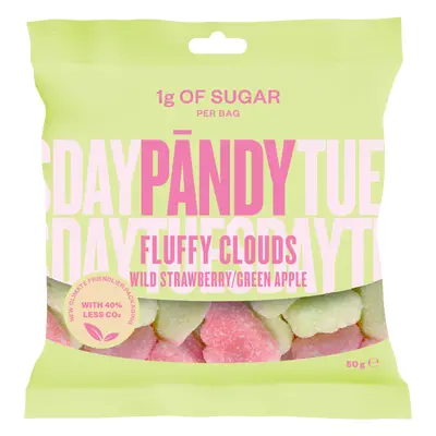 PÄNDY Fluffy Clouds 50 g lesní jahoda/zelené jablko