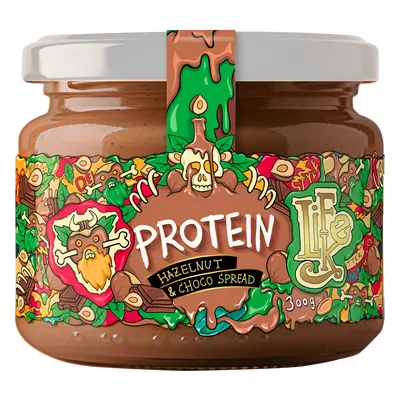 LifeLike Protein Hazelnut Choco Spread 300 g lískový ořech-čokoláda