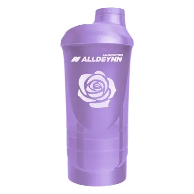 ALLNUTRITION ALLDEYNN Shaker 600 ml + 350 ml fialová