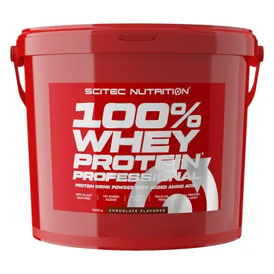 Scitec Nutrition 100% Whey Protein Professional 5000 g jahoda