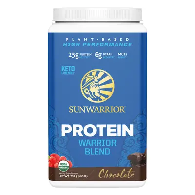 Sunwarrior Protein Warrior Blend 750 g čokoláda