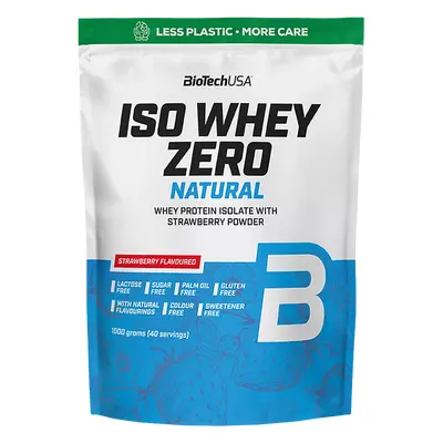 BioTech USA Iso Whey Zero Natural 1000 g vanilka-skořice