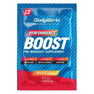 BodyWorld Boost 9,5 g pomeranč-citron