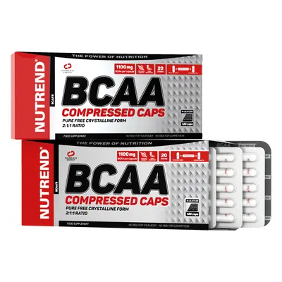 Nutrend BCAA Compressed Caps 120 kapslí