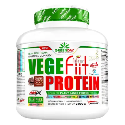 Amix Vegefiit Protein 2000 g dvojitá čokoláda