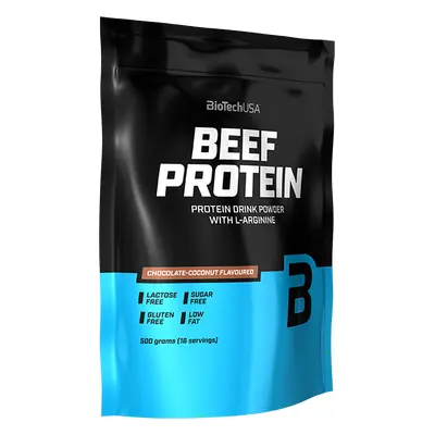 BioTech USA Beef Protein 500 g skořice-vanilka