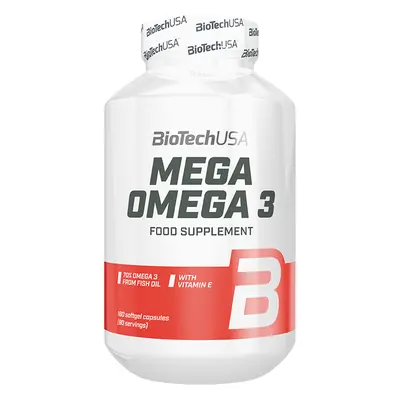 BioTech USA Mega Omega 3 90 kapslí