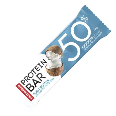 Nutrend Protein Bar 50 50 g cookies&cream