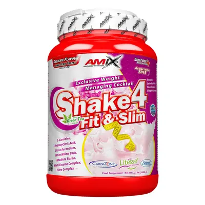 Amix Shake4 Fit & Slim 1000 g jahoda