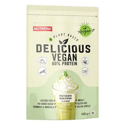 Nutrend Delicious Vegan Protein 450 g čokoláda-lískový ořech