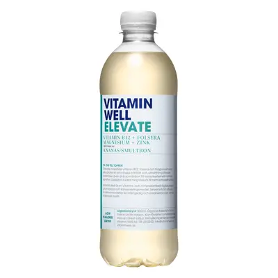 Vitamin Well Elevate 500 ml ananas-lesní jahoda