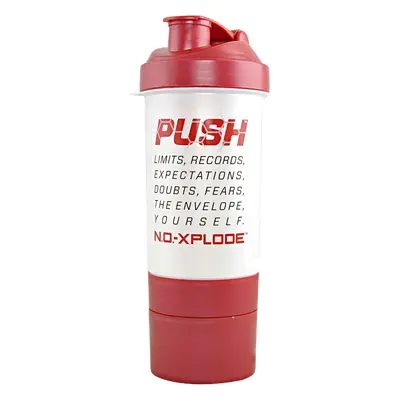 BSN N.O.-Xplode Shaker 600 ml bílo-červený