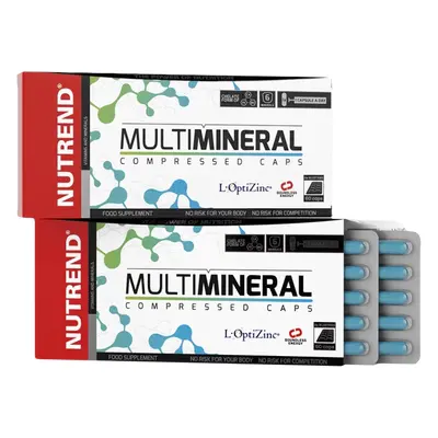 Nutrend Multimineral Compressed Caps 60 kapslí