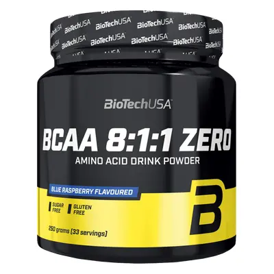 BioTech USA BCAA 8:1:1 Zero 250 g broskvový ledový čaj