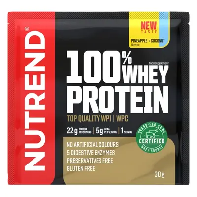 Nutrend 100% Whey Protein 30 g čokoláda-lískový ořech