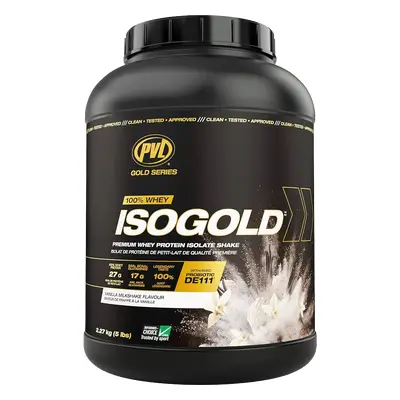 PVL - Pure Vita Labs 100% Whey Isogold 2270 g banánový krém